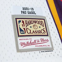 Los Angeles Lakers Pau Gasol Mitchell & Ness Hall of Fame Class 2023 Throwback Swingman Player White Jersey