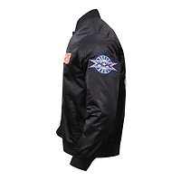 Chicago Bears Black Pro Standard Big Logo Satin Jacket