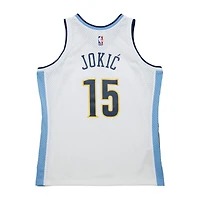 Denver Nuggets Nikola Jokic Mitchell & Ness 2016-17 Swingman Player White Jersey