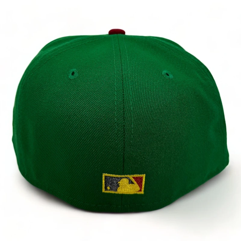 Boston Red Sox Green and Maroon Bounty Hunter Pack 1999 ASG Patch Gray UV New Era 59Fifty Fitted Hat