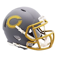 Chicago Bears Slate Alternate Speed Mini Football Helmet