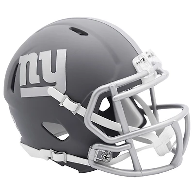 New York Giants Slate Alternate Speed Mini Football Helmet