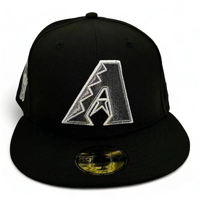 Arizona Diamondbacks Black Swavey Pack 1998 Inaugural Year Patch Green UV New Era 59Fifty Fitted Hat