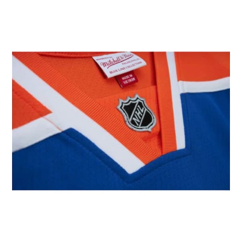 Edmonton Oilers Blue Line Connor Mcdavid 2015 Mitchell & Ness Jersey