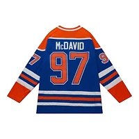 Edmonton Oilers Blue Line Connor Mcdavid 2015 Mitchell & Ness Jersey