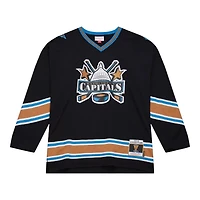 Washington Capitals Alexander Ovechkin Mitchell & Ness Black 2005-06 NHL Jersey