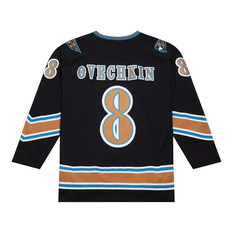 Washington Capitals Alexander Ovechkin Mitchell & Ness Black 2005-06 NHL Jersey
