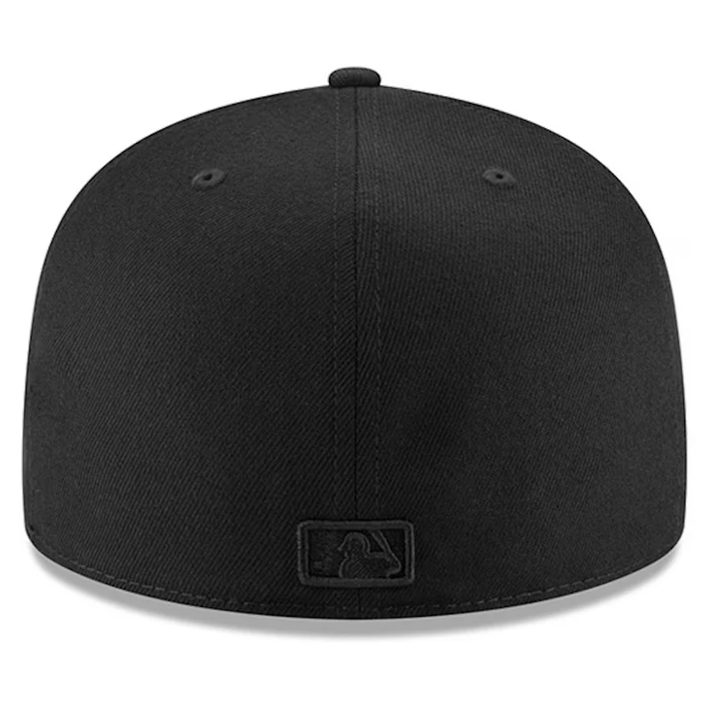 Washington Nationals Black on Basic New Era 59FIFTY Fitted Hat