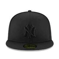 New York Yankees Black on Basic Era 59FIFTY Fitted Hat