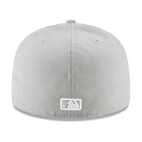 New York Yankees Gray Basic Era 59FIFTY Fitted Hat