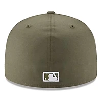 New York Yankees Olive Green Basic Era 59FIFTY Fitted Hat