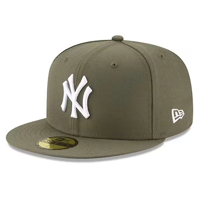 New York Yankees Olive Green Basic Era 59FIFTY Fitted Hat