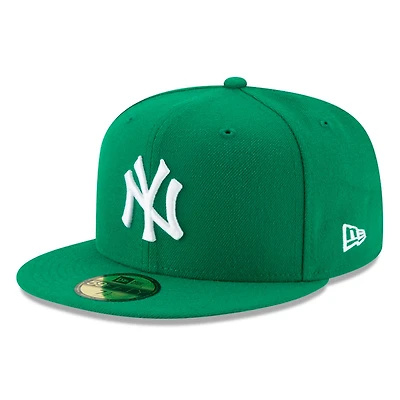 New York Yankees Green Basic Era 59FIFTY Fitted Hat