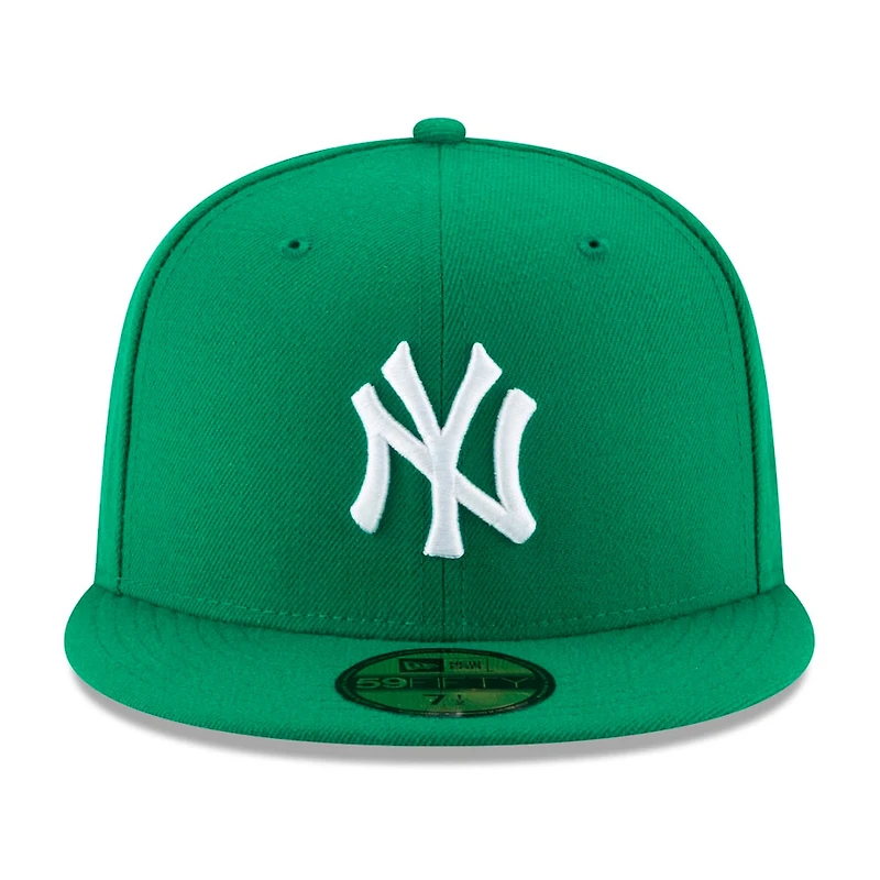 New York Yankees Green Basic Era 59FIFTY Fitted Hat