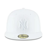 New York Yankees All White Basic Era 59FIFTY Fitted Hat