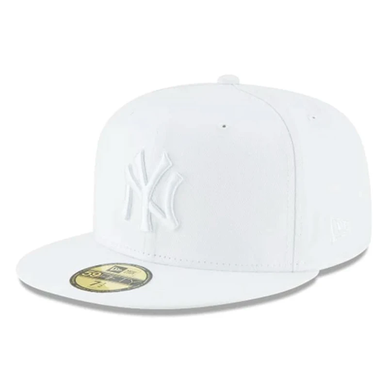 New York Yankees All White Basic Era 59FIFTY Fitted Hat