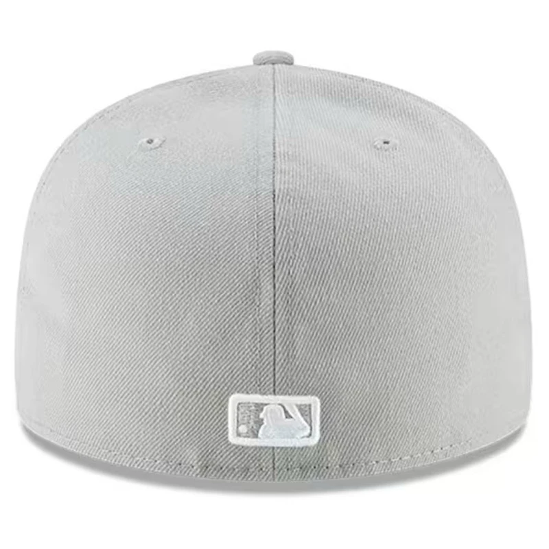 Los Angeles Dodgers Gray Basic New Era 59FIFTY Fitted Hat