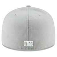 Los Angeles Dodgers Gray Basic New Era 59FIFTY Fitted Hat