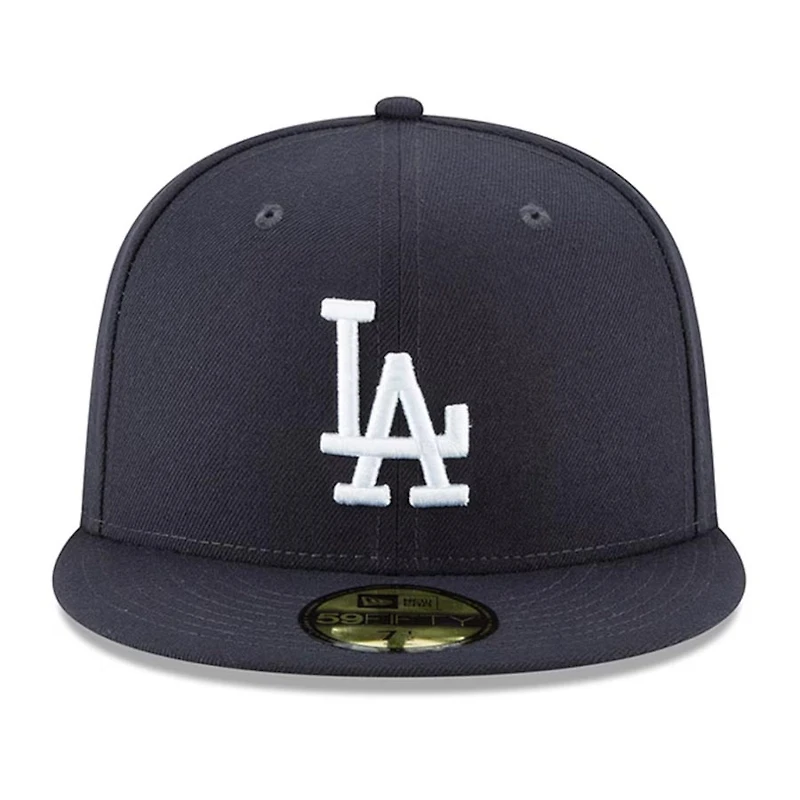 Los Angeles Dodgers Navy Blue Basic New Era 59FIFTY Fitted Hat
