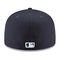 Los Angeles Dodgers Navy Blue Basic New Era 59FIFTY Fitted Hat