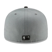 Chicago White Sox Gray and Black Basic New Era 59FIFTY Fitted Hat