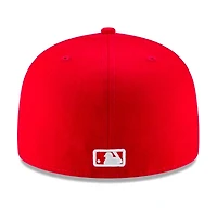 Chicago White Sox Red Basic New Era 59FIFTY Fitted Hat