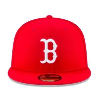 Boston Red Sox Basic New Era 59FIFTY Fitted Hat