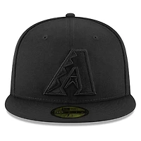Arizona Diamondbacks Black on Basic New Era 59FIFTY Fitted Hat