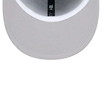 Chicago White Sox Black Throwback Pinstripes New Era 59FIFTY Fitted Hat