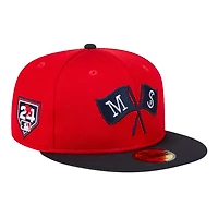 Minnesota Twins Red Navy 2024 Spring Training Patch Annual Clearance New Era 59FIFTY Fitted Hat