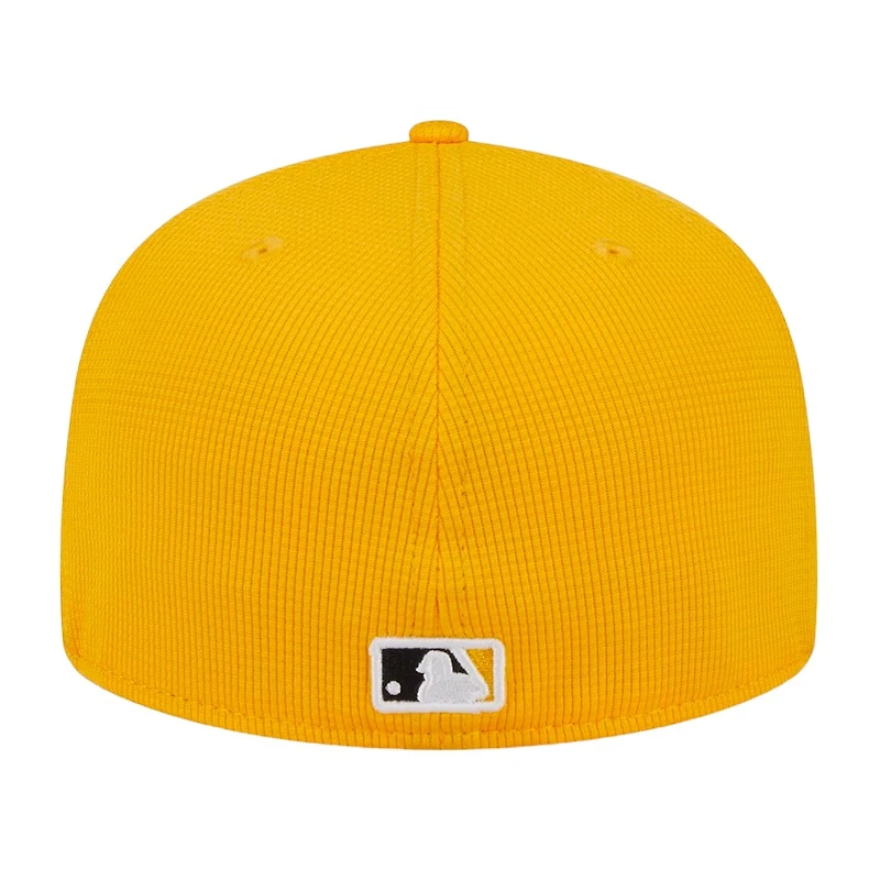 Pittsburgh Pirates Yellow 2024 Spring Training Patch New Era 59FIFTY Fitted Hat