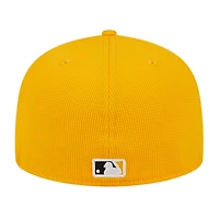 Pittsburgh Pirates Yellow 2024 Spring Training Patch New Era 59FIFTY Fitted Hat