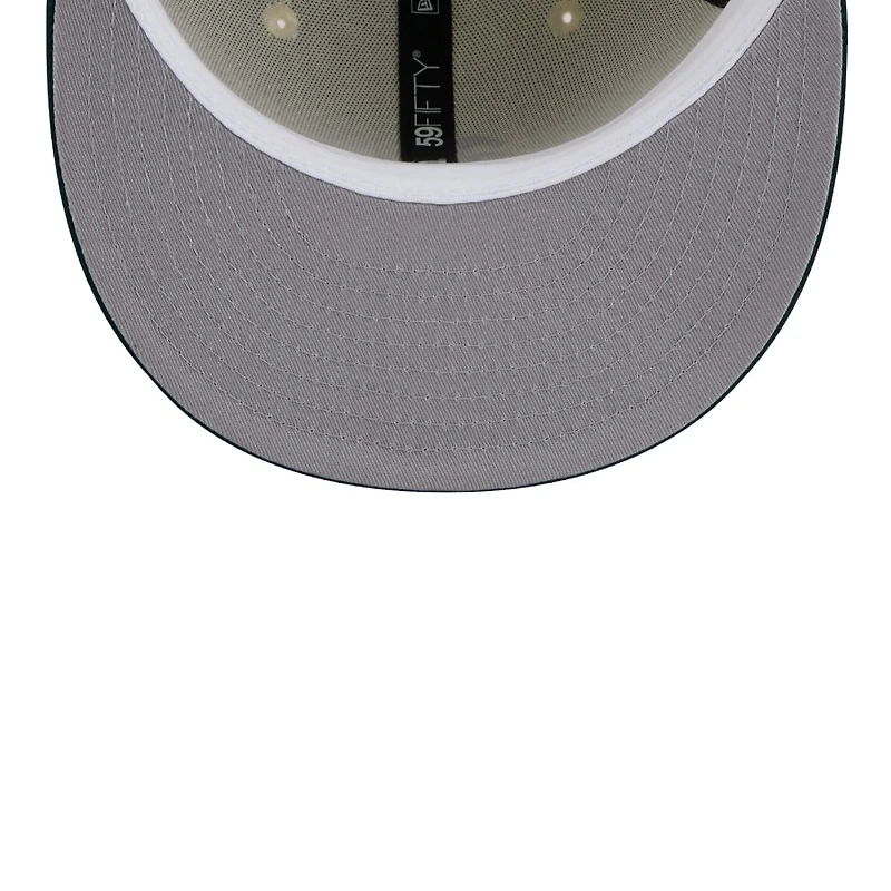 Oakland Athletics Chrome Green Two Tone New Era 59FIFTY Fitted Hat
