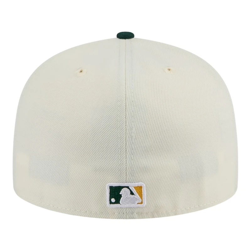 Oakland Athletics Chrome Green Two Tone New Era 59FIFTY Fitted Hat