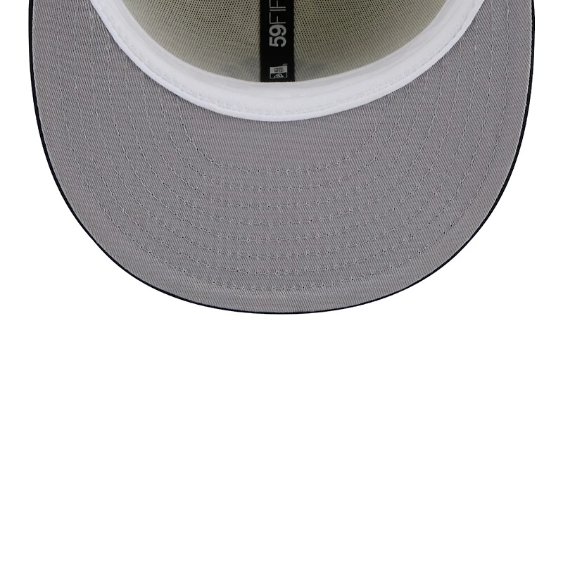 New York Yankees Chrome Navy Two Tone Era 59FIFTY Fitted Hat