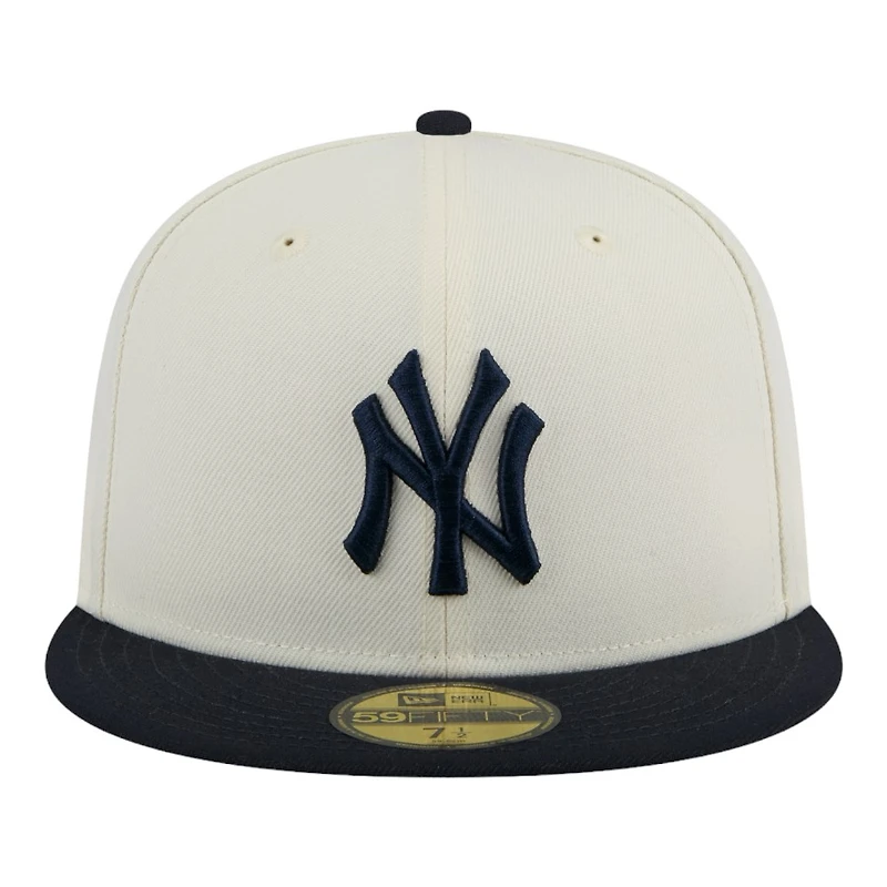 New York Yankees Chrome Navy Two Tone Era 59FIFTY Fitted Hat