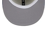 Milwaukee Brewers Chrome Blue Two Tone New Era 59FIFTY Fitted Hat