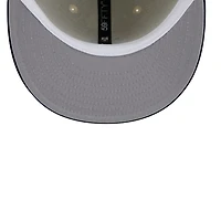 Detroit Tigers Chrome Navy Two Tone New Era 59FIFTY Fitted Hat