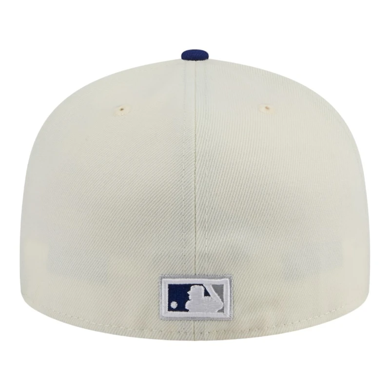 Brooklyn Dodgers Chrome Blue Two Tone New Era 59FIFTY Fitted Hat