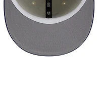 Brooklyn Dodgers Chrome Blue Two Tone New Era 59FIFTY Fitted Hat