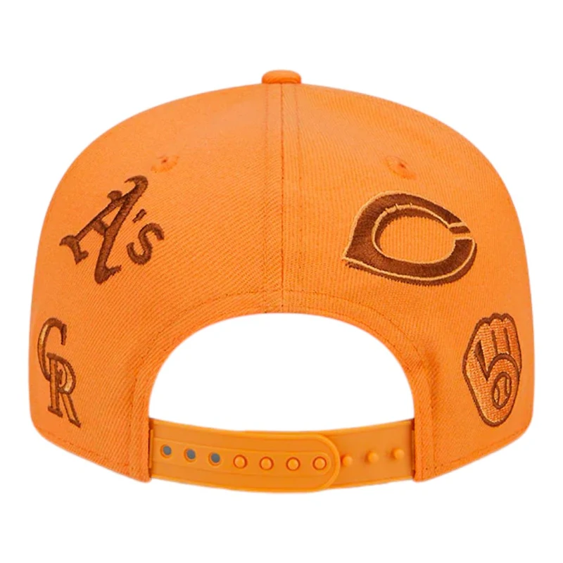 MLB Arizona Spring Training Orange Cactus League Teams New Era 9FIFTY Snapback Hat