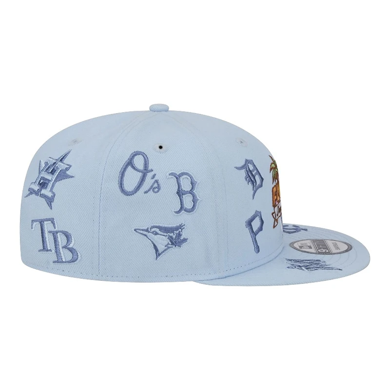 Florida Grapefruit League Scatter Blue New Era 9FIFTY Snapback Hat