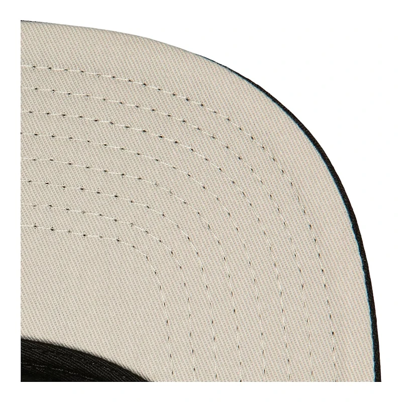 Vegas Golden Knights Black Inaugural Season Patch Mitchell & Ness NHL Dynasty Fitted Hat