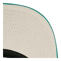 Anaheim Ducks Teal Green Inaugural Season Patch Mitchell & Ness NHL Dynasty Fitted Hat