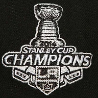 Los Angeles Kings Black 2014 Stanley Cup Champs Patch Mitchell & Ness NHL Dynasty Fitted Hat