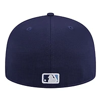 Tampa Bay Rays Navy 2024 Batting Practice New Era 59FIFTY Fitted Hat