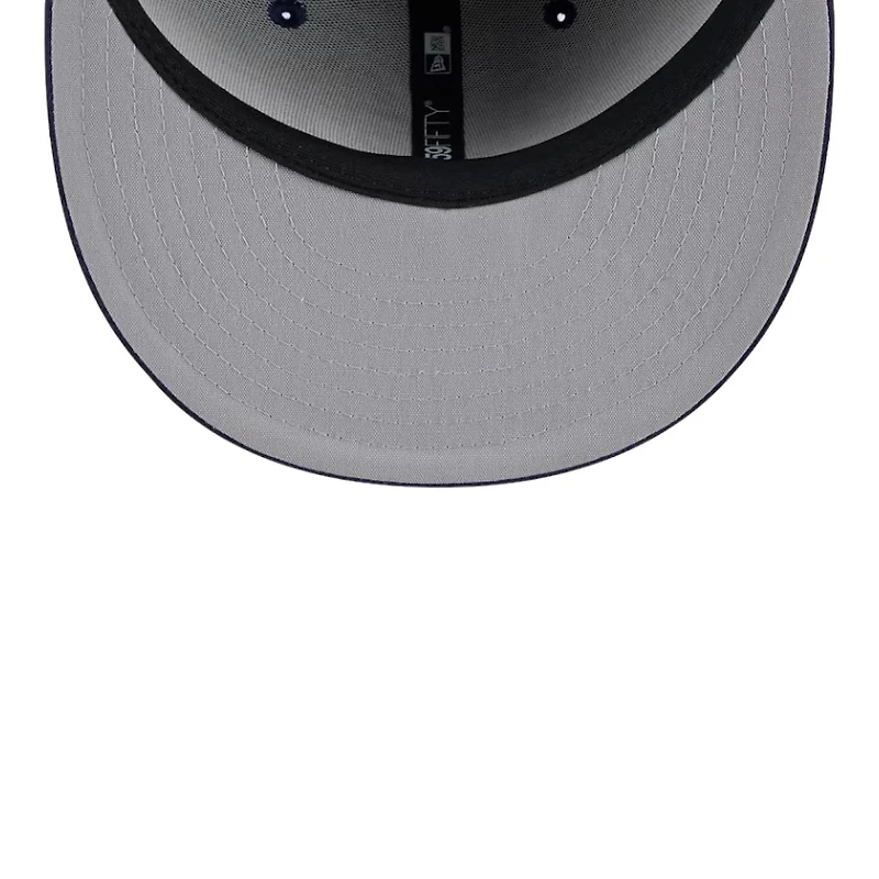 Atlanta Braves White Navy 2024 Batting Practice New Era 59FIFTY Fitted Hat