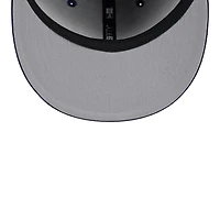 Atlanta Braves White Navy 2024 Batting Practice New Era 59FIFTY Fitted Hat