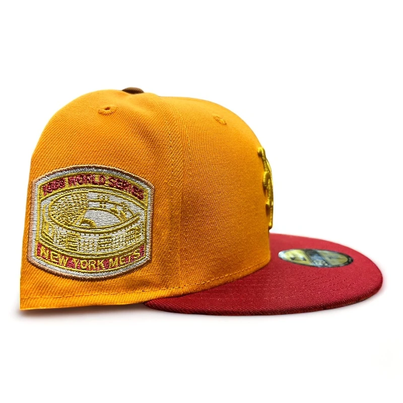 New York Mets Orange Two Tone King X Slim Pack 1969 WS Patch Gray UV Era 59FIFTY Fitted Hat