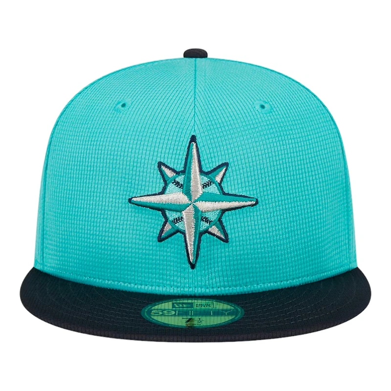 Seattle Mariners Teal 2024 Spring Training New Era 59FIFTY Fitted Hat